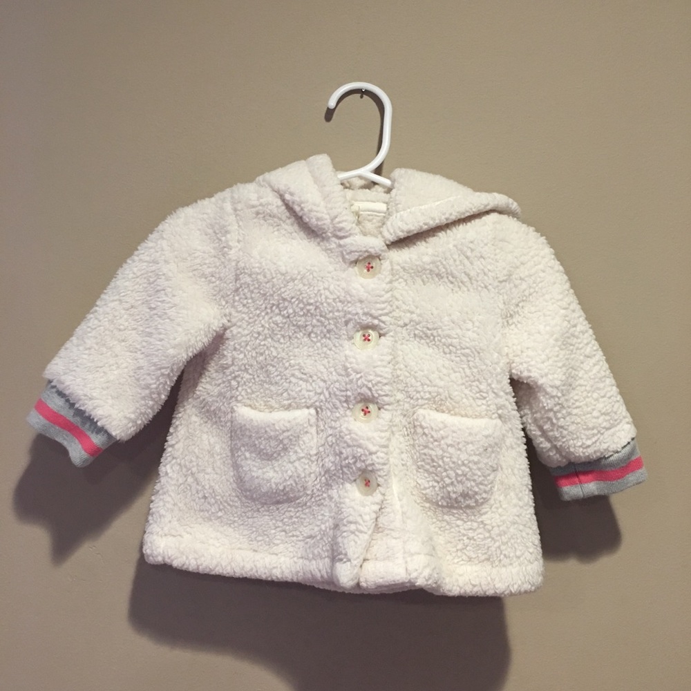 One 6 month old Tucker and Tate jacket.